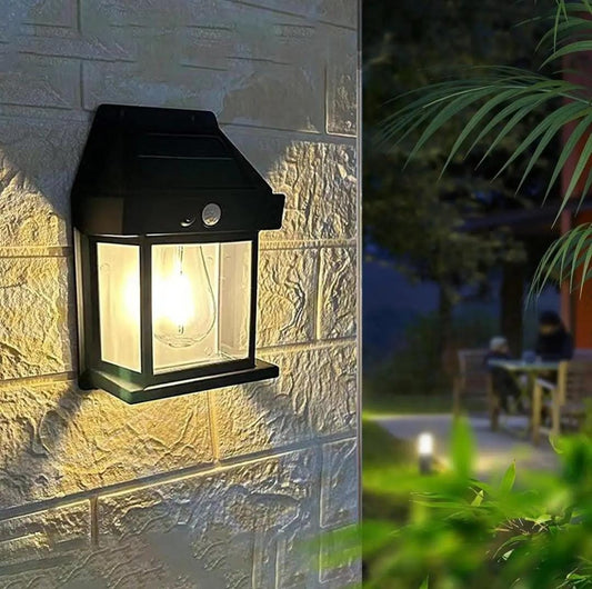 Solar Wall Lamp – Energy-Saving Outdoor Light with Waterproof