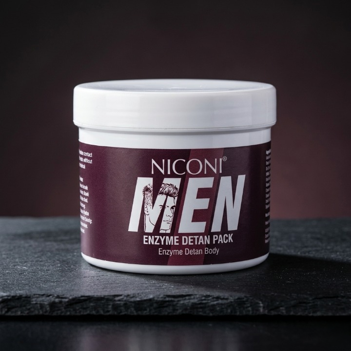Niconi Men Enzyme De-Tan Pack for Face & Body | Deep Cleansing