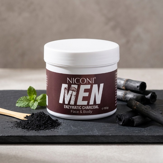 Niconi Men Enzyme De-Tan Pack for Face & Body | Deep Cleansing