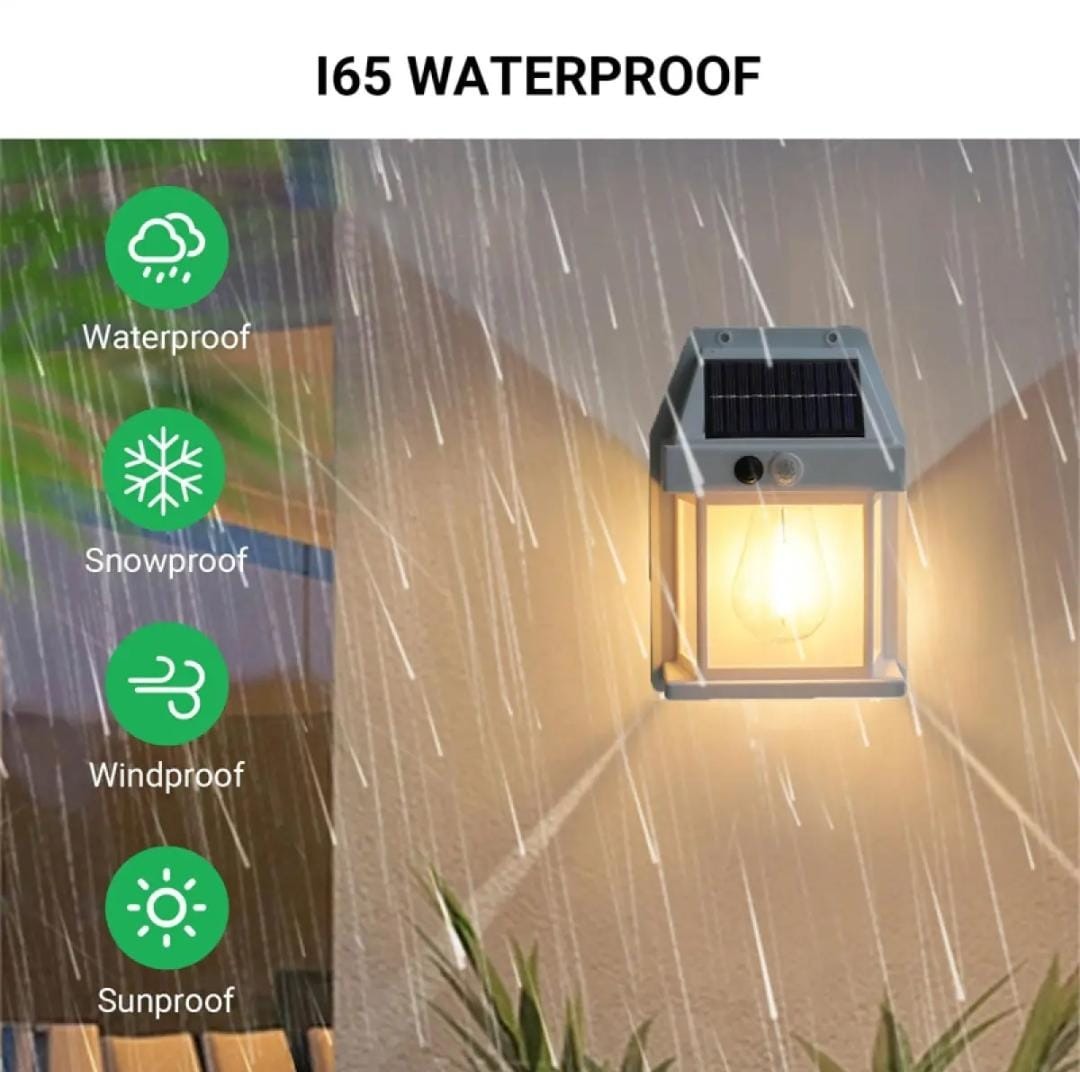 Solar Wall Lamp – Energy-Saving Outdoor Light with Waterproof