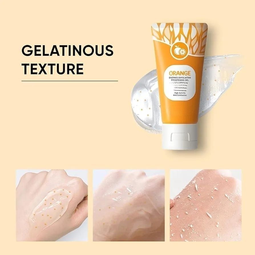 Orange Enzyme Exfoliating Gel | Brightening, Nourishing &amp; Citrus