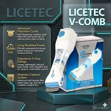V Comb Electronic Head Lice Removal Machine With 4 Filters