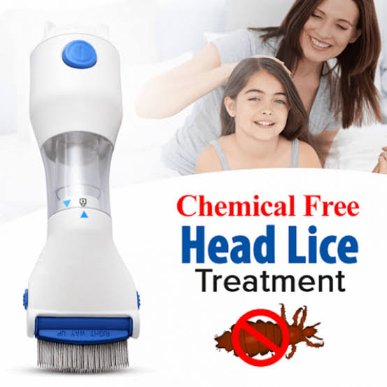 V Comb Electronic Head Lice Removal Machine With 4 Filters