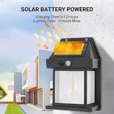 Solar Wall Lamp – Energy-Saving Outdoor Light with Waterproof