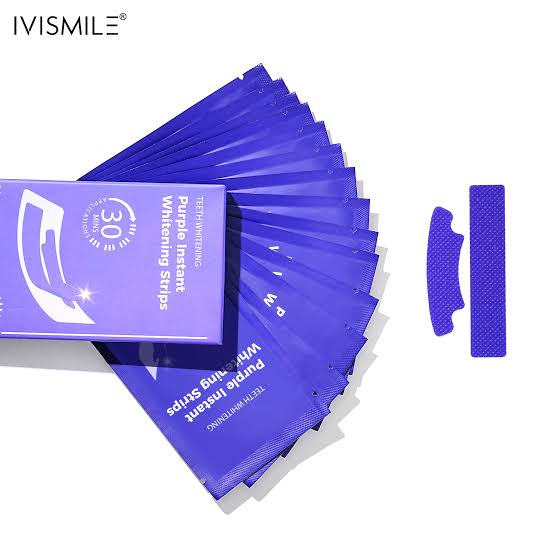 Purple Instant Teeth Whitening Strips – Fast Teeth Whitening Treatment