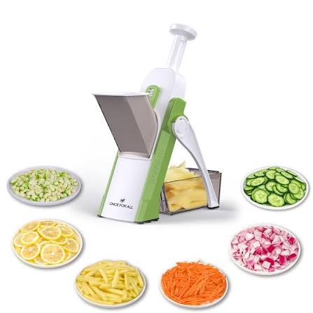 Mandoline Food Slicer Vegetable Cutter, Safe Food Chopper